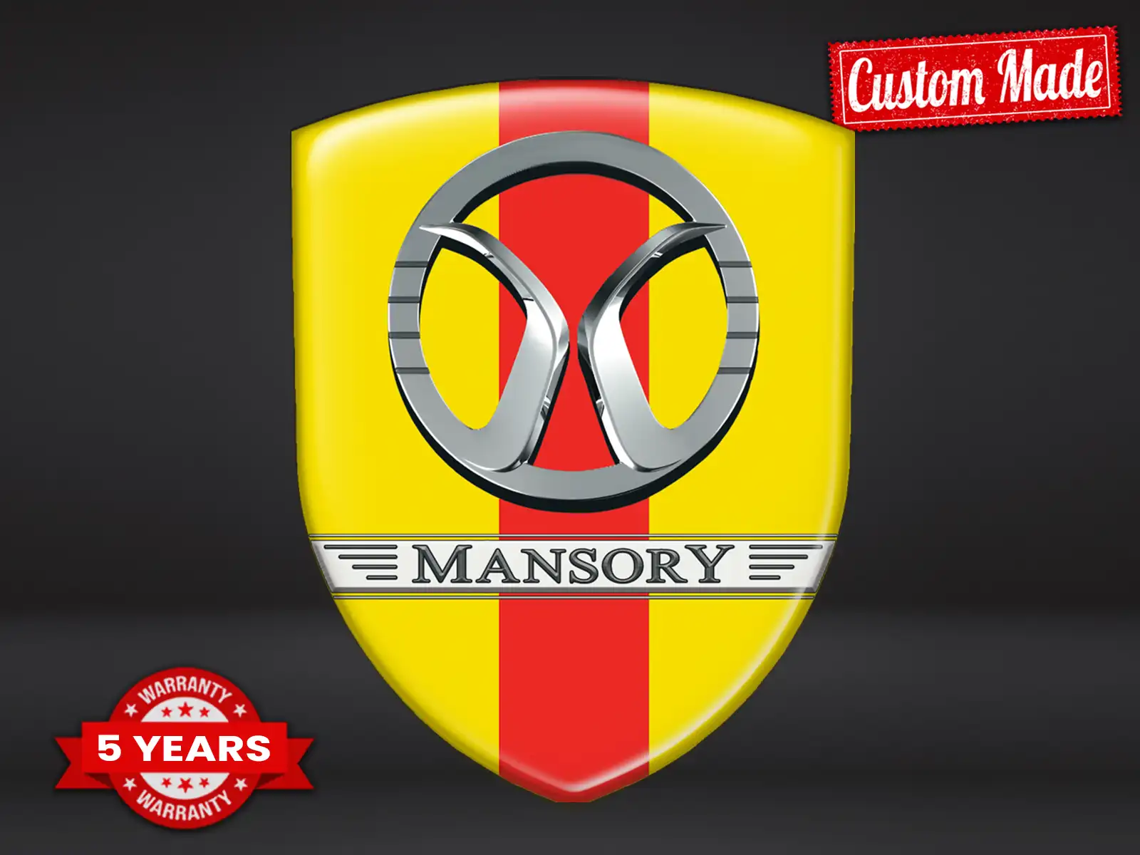 Mansory Business Sticker Hochwertig Minimalistisch Pro